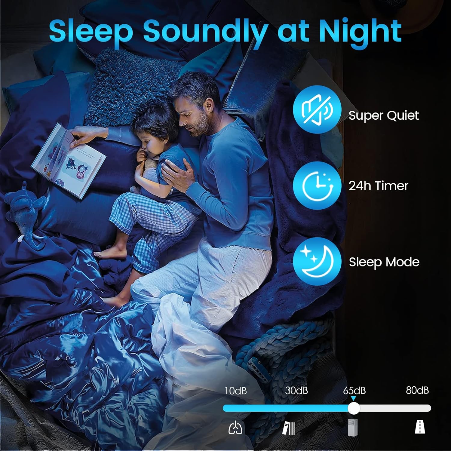 ARLIME Portable Air Conditioners, 8000 BTU AC Unit Cools up to 230 sq. ft. Freestanding Air Cooler w/Fan & Dehumidifier, Remote Control, Window Mount Kits for Home Office