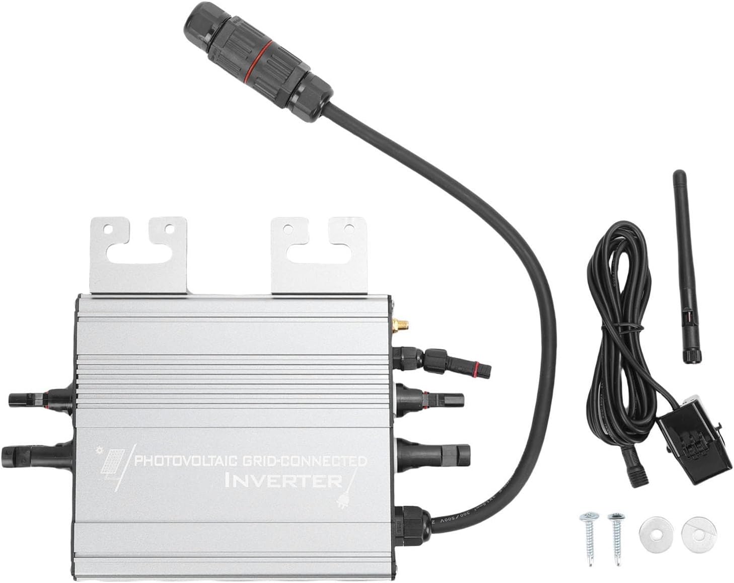 Grid Tie Inverter, 800W Microinverter WiFi PV Battery Mode Water Proof Anti Reverse Grid Tie Inverter for Generation System