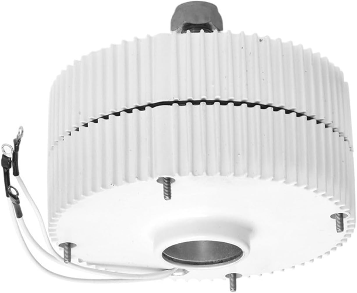 Wind Turbines, 400W Permanent Magnet Generator 600RPM 12V 24VAC Alternator for Vertical Or Horizontal Wind Turbine Low Start Up Torque(Without Bracket,24VAC)