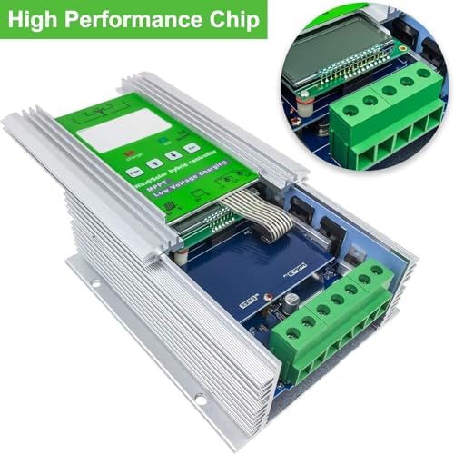 12000W Wind Solar Hybrid MPPT Charge Controller 12V/24V/48V - Auto Regulator for Wind Turbine Generator & Solar Panel with Dump Load Management