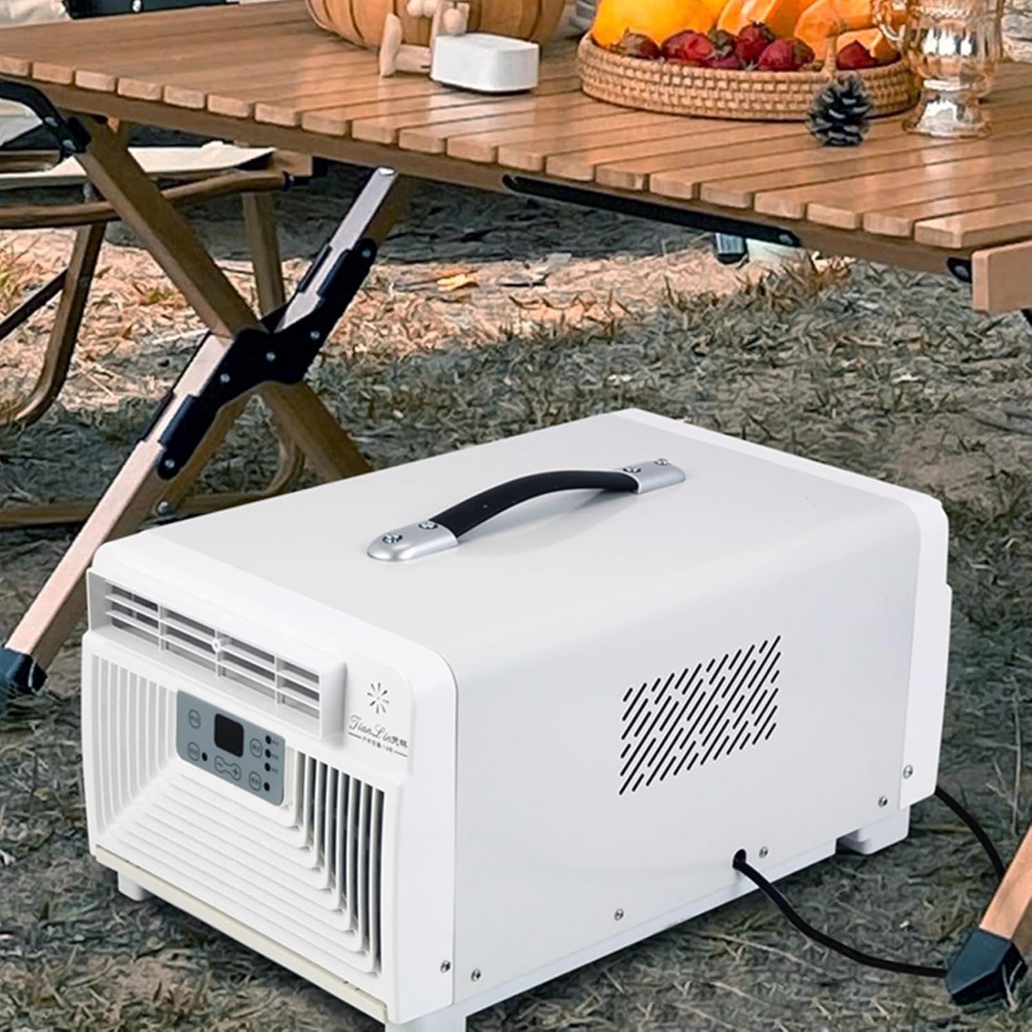 Portable Air Conditioner 3-in-1 AC Unit with Panel Control and Remote Control 1-12H Timer Coverage Area 6 Square Meters Evaporative Air Cooler for Home Office(220v)