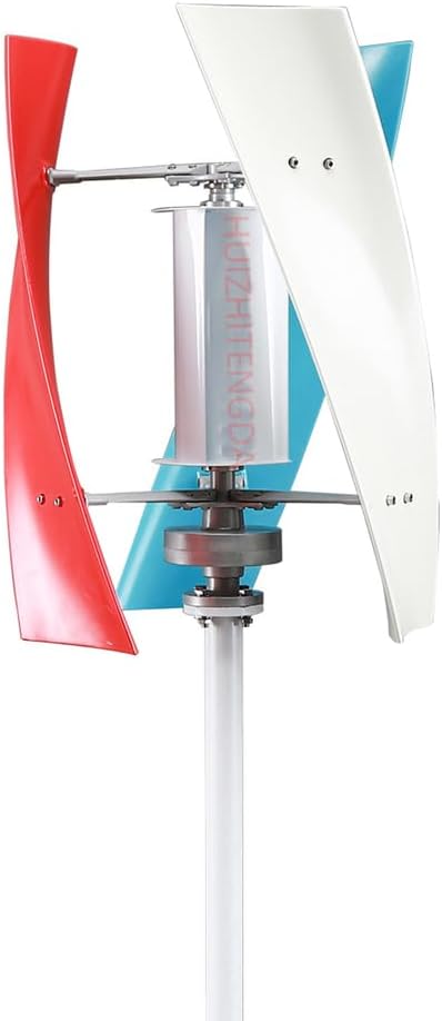 8000W No Noise Home Wind Turbine Generator,12V 24V 48V Magnetic Levitation Turbine W/Controller 3 Blade Wind Turbine Generator for Home Street Lighting