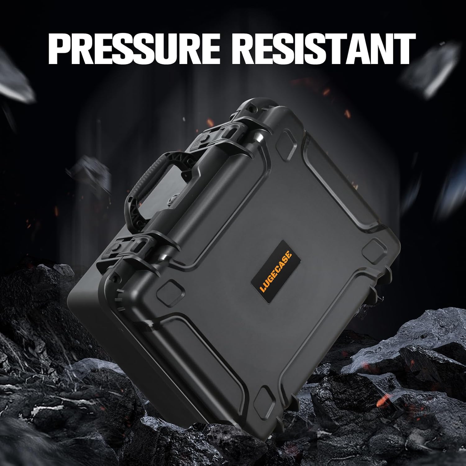 Hard Case for Anker Solix C1000 - Portable Solar Generator Hard Shell Case: Waterproof Travel Carrying Storage Box for Anker Power Bank Solix C1000 Power Bank Station: for Camper & Adventurer & Travel