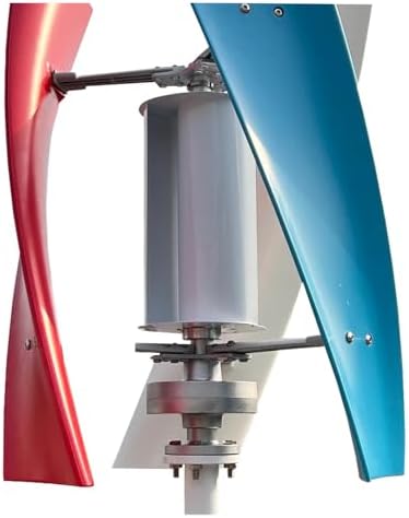 High-Efficiency 10KW 15KW 48V Vertical Axis Wind Turbine Generator - Roof Mount for Home, Farm, RVs & Boats - Powerful Renewable Energy Solution with Controller