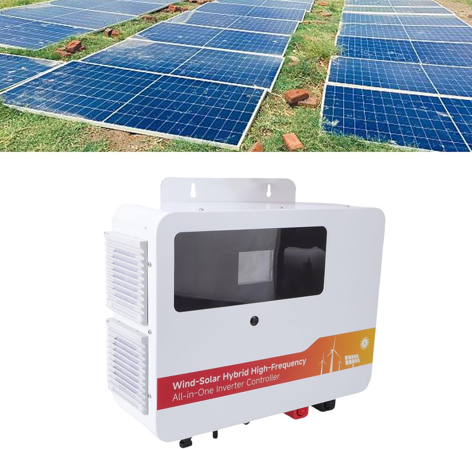 FTVOGUE 1000W Wind Solar Hybrid MPPT Charge Controller 600W Wind 400W Solar Dual Boost Regulator for Off Grid