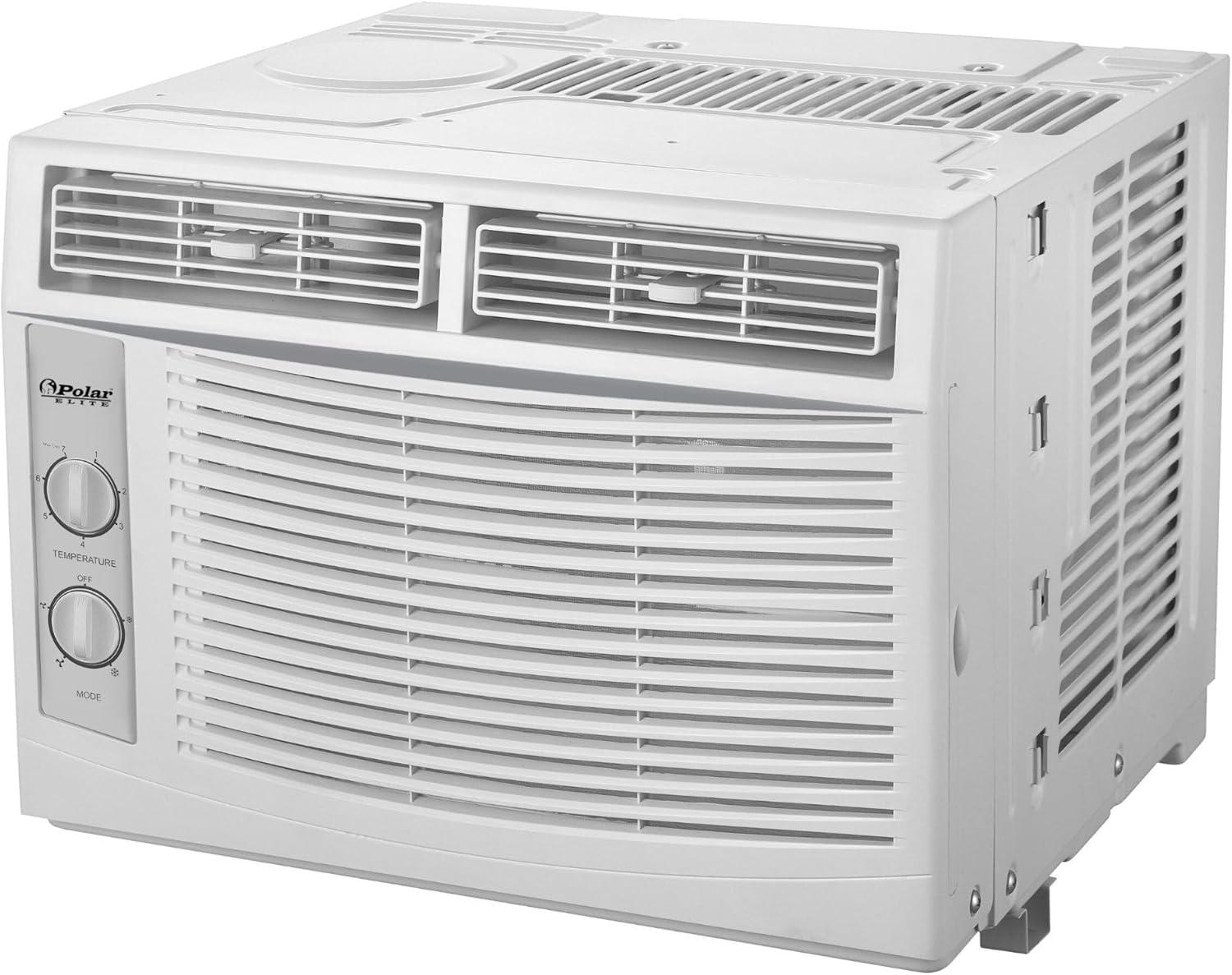 5,000 BTU Window Air Conditioner, Cools Up to 150 Sq. Ft., Quiet Operation, Adjustable Fan and Cooling Settings, Mechanical Control, Easy Install & 2-Year Warranty