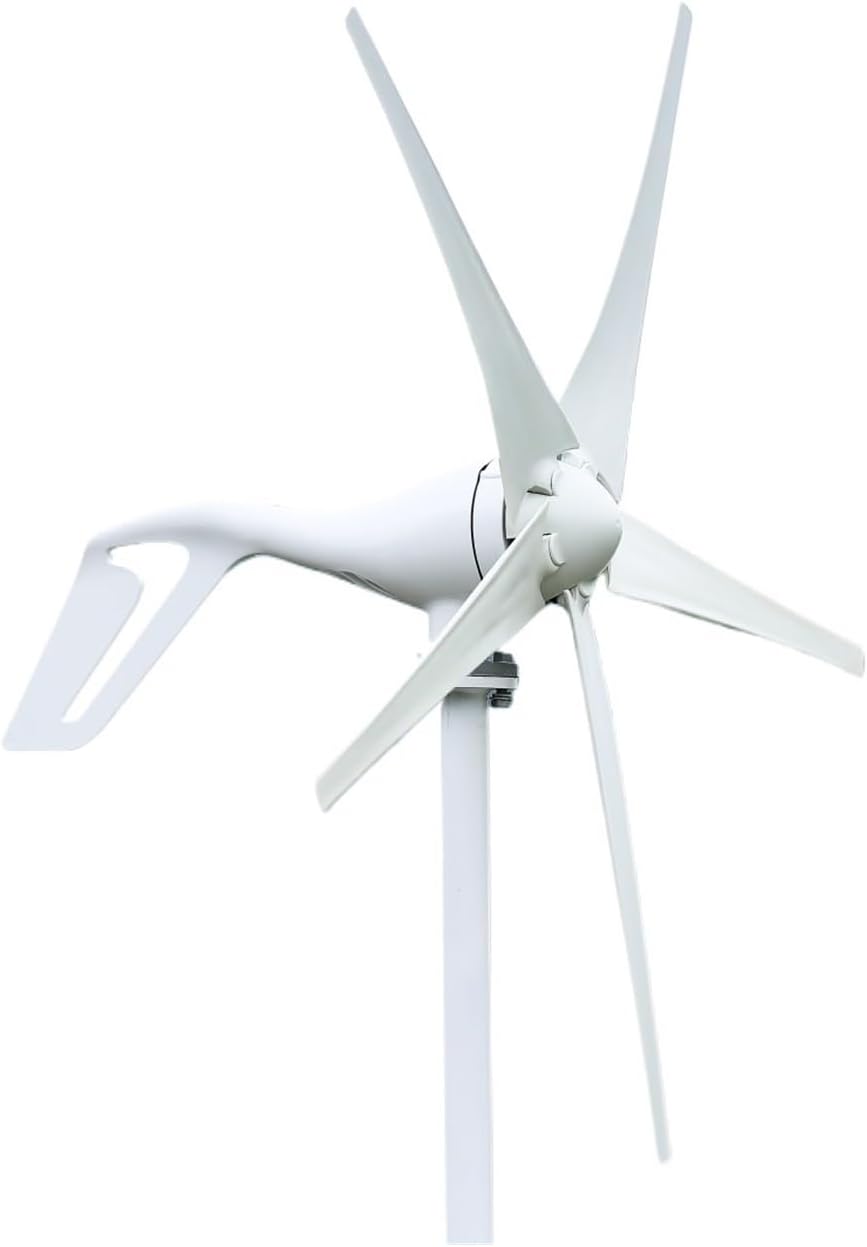 Wind Turbines, 800W Wind Turbine Generator Fit for Marine Ship Or Home Use with 3 Blade 2m/s Low Wind Speed Starting Wind Turbines(12V)