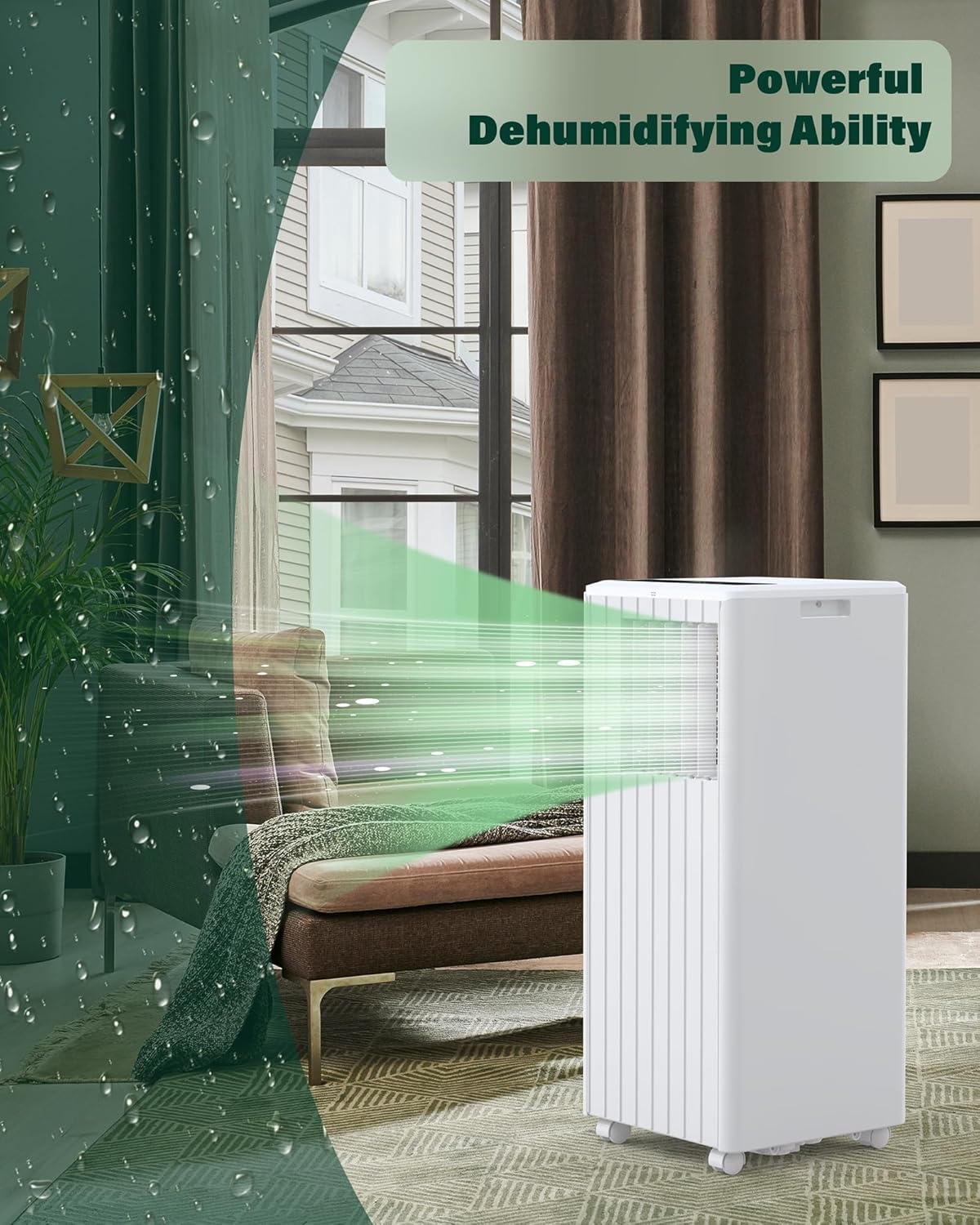 GAOMON White 8000 BTU Conditioner Portable air