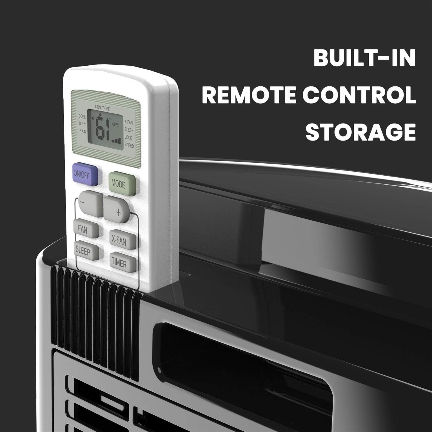 TOSOT 10,200BTU (6,200 BTU SACC) Portable Air Conditioner, Smart Wifi Control, AC Unit with Dehumidifier, Fan, Window Kit for Easy Installation, Cool Rooms Up to 400 Square Feet, Shiny Series