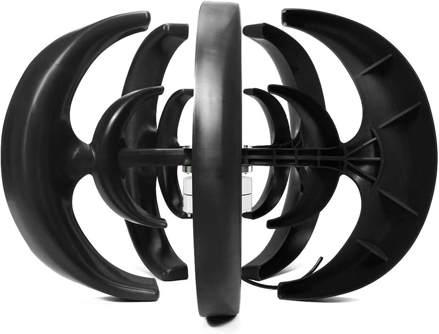 Wind Turbines 4000W Vertical Axis Wind Turbines,Generator Lantern 5 Blades Motor Kit Windmill Energy Charge Turbines for Home Camping