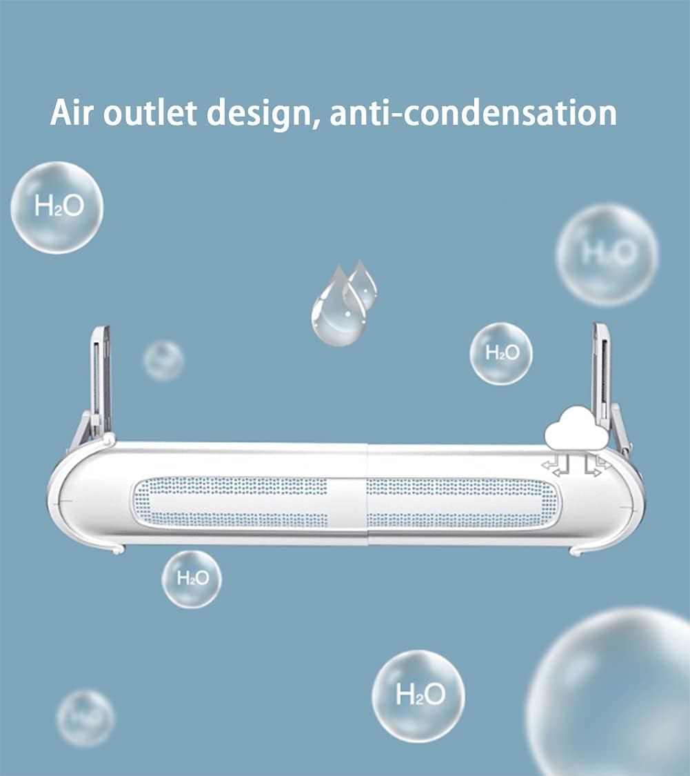 Air Conditioner Wind Deflector, Anti-Straight Blowing Windshield General Retractable Wind Shield for Home and Office Wall-Mounted Air Conditioners 75—105CM