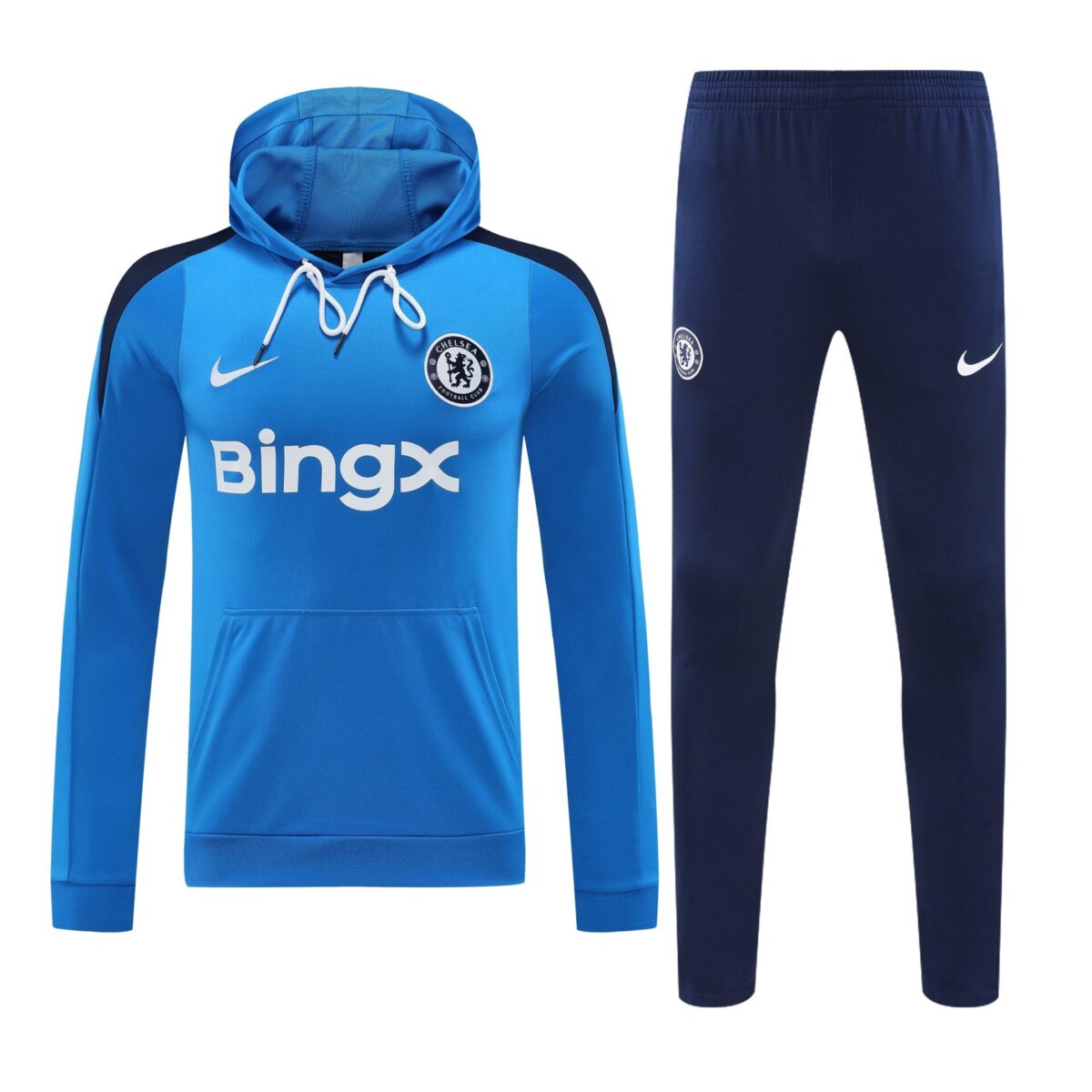 Conjunto manga larga Chelsea azul - NewNow