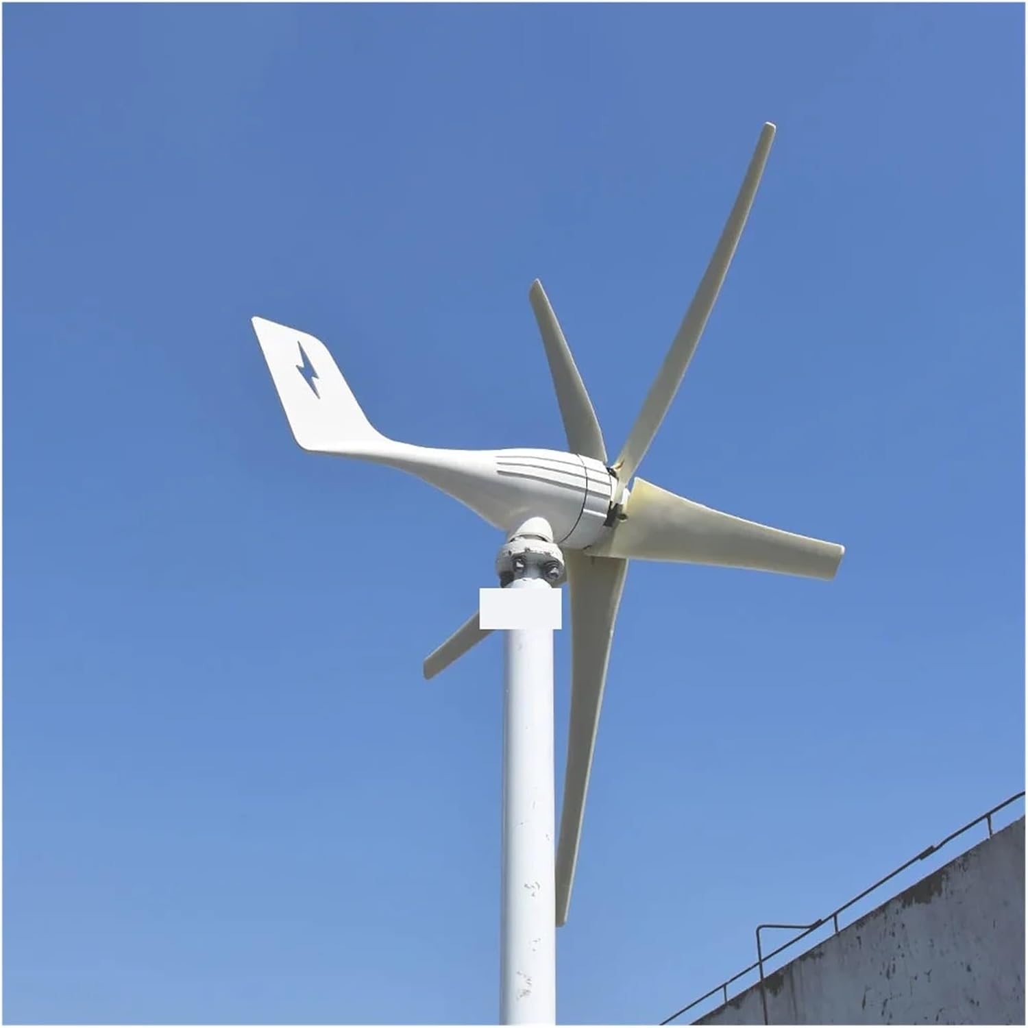 Wind Turbine Generator 3000W 5000W 7000W 12V 24V 48V 3 Blades Horizontal Wind Turbine Power Generator Windmill with MPPT Hybrid Charger Controller Industrial Energy(Mppt Control,48V_7000W)