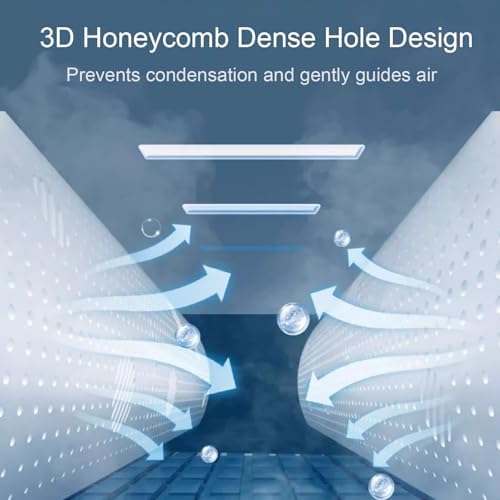 180° Adjustable Air Conditioner Deflector, Ac Vent Deflector, Wind Direction Baffle for Cooling, Heating, for Home, Office