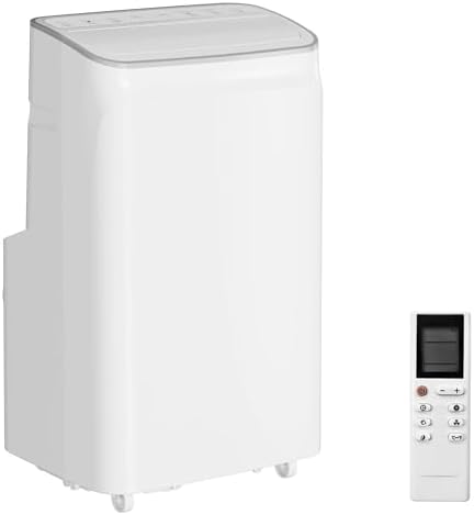 Portable Air Conditioner 12000 BTU, AC Unit with Fan, Dehumidifier & Sleep Mode, Stand Up Cooling Up to 550sq.ft, 3-IN-1 Quiet Portable AC Unit with Remote Control for Living Room Office