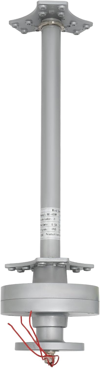 400W 12V Wind Turbine Generator Kit He-lix Electro-Magnetism Levi-tation Axis Vertical Wind Tur-Bine Generator with Controller MPPT for Industrial Energy Supplement