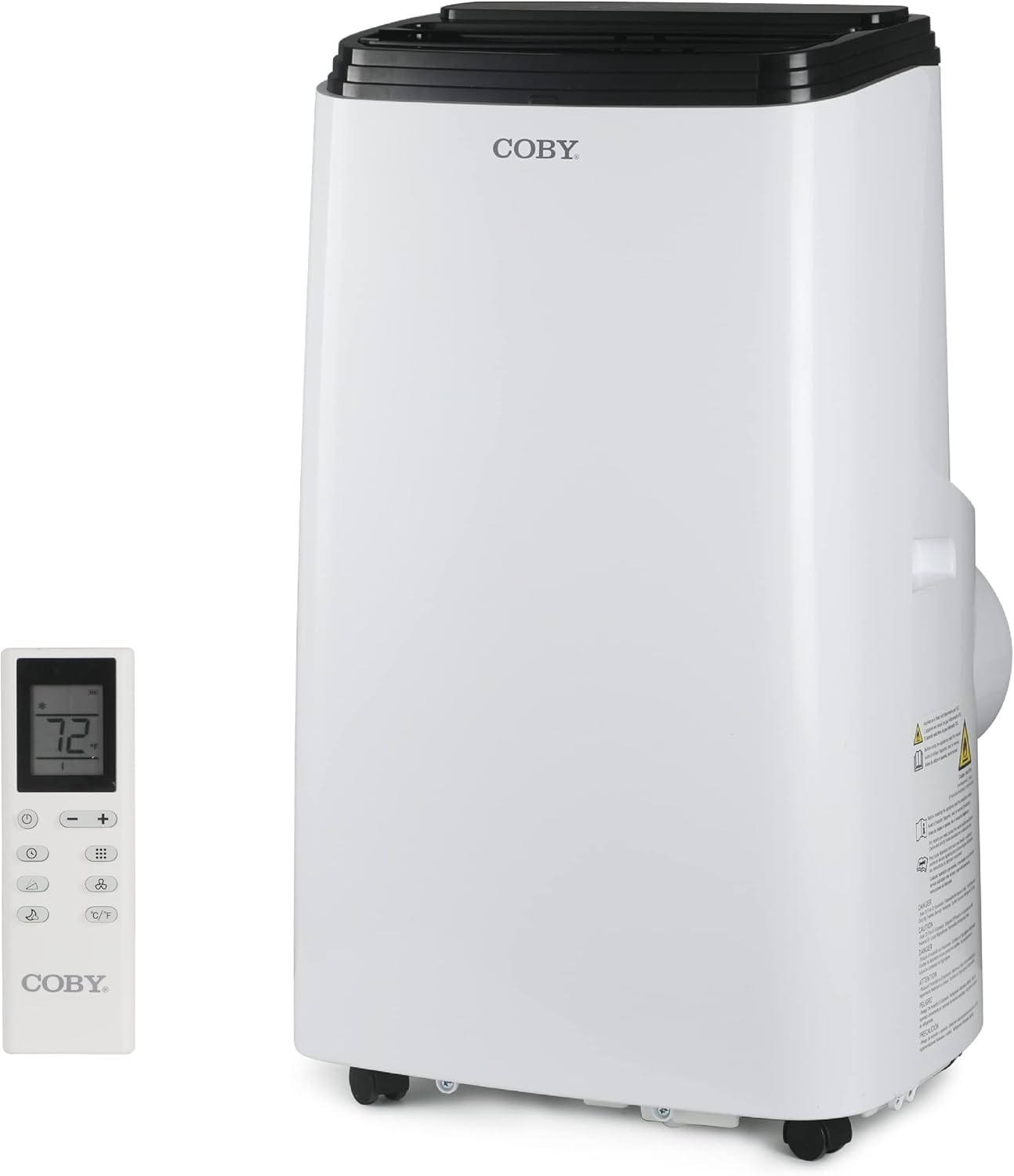 Coby CBPAC815H 4-in-1 AC Unit, Heater, Dehumidifier & Fan, 12,000 BTUs Portable-air-conditioners, White