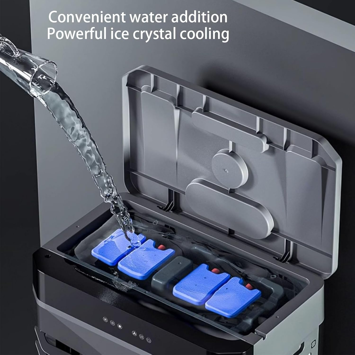 Portable Air Conditioners, Evaporative Air Cooler with Big Water Tank and 3 Speeds, Personal Swamp Air Cooler for Rooms Office(48 * 35 * 100cm)