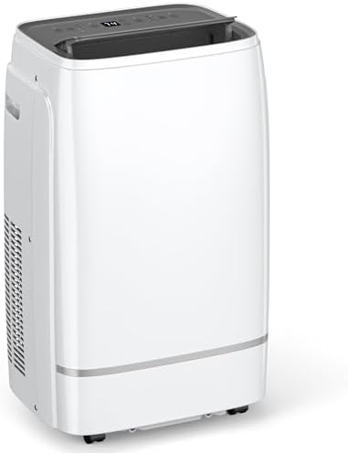 12000 BTUs Portable Air Conditioner with cooling/dehumidification/fan/sleep mode, 4-IN-1 Portable AC with 24H Timer & Remote Control & Window Kit Visit the Electactic Store