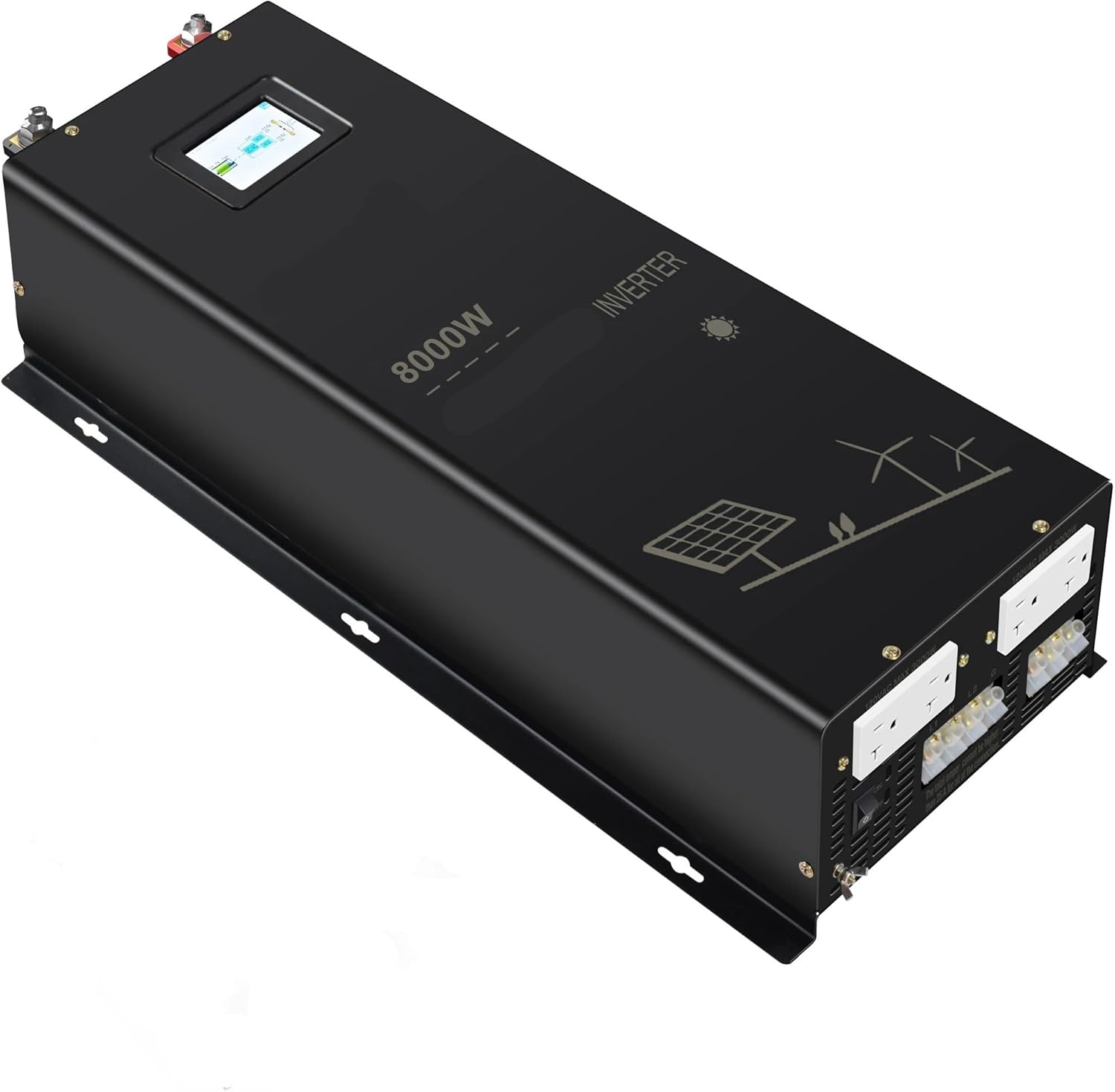 8000W Inverter Solar Power Bank Battery 24V/36V/48V/60V/96V/110V DC to 110/220V,120/240V AC Converter(96V,110V 220V)