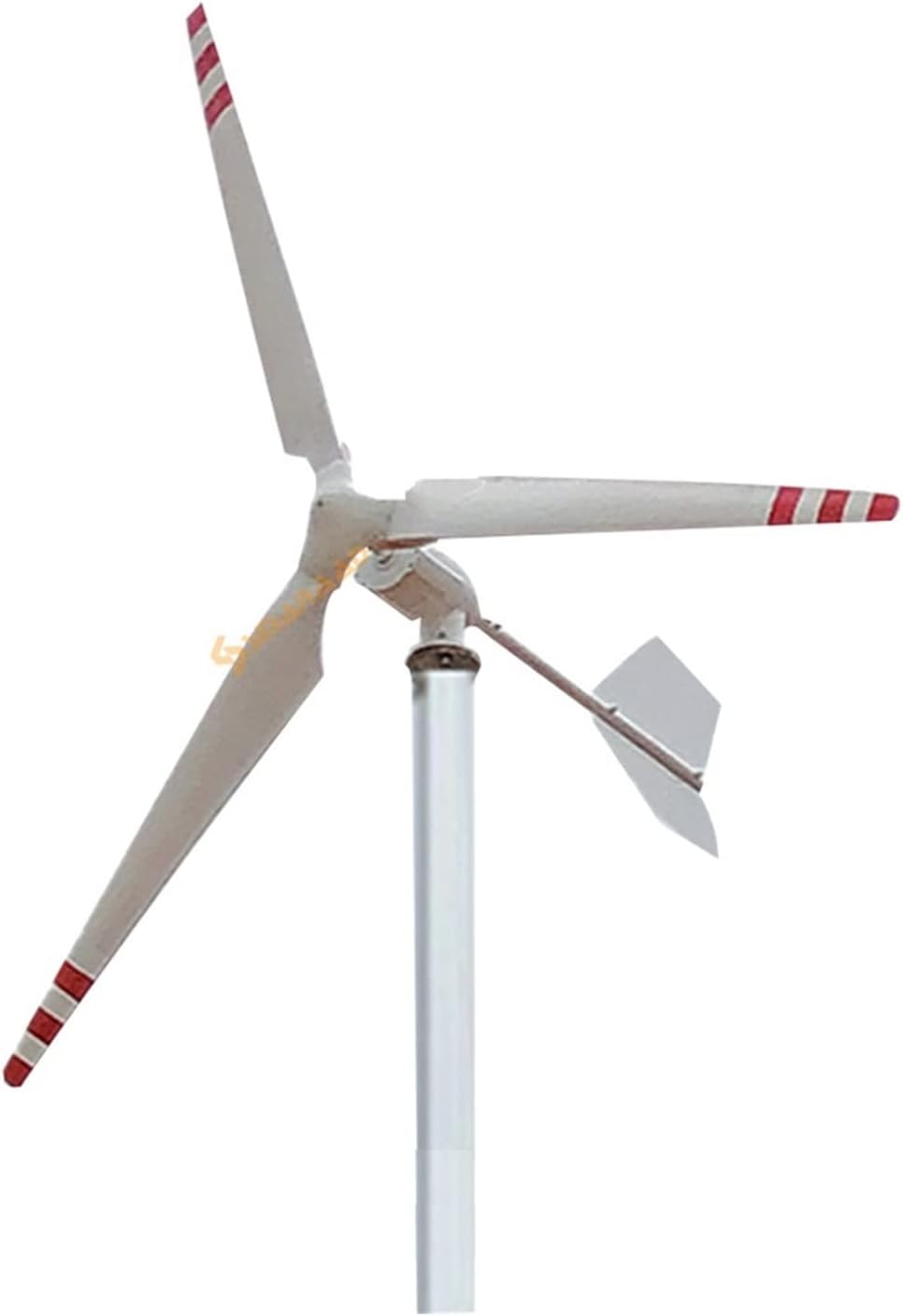 Wind Turbine 2000w 48V 24V Wind Turbine Generator, Windmill Horizontal Wind Turbine Generator Kit Energy Altern With Mppt Controller Inverter (Color : Turbine Only, Size : 3_24V_2000W)