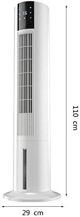 Portable Air Conditioner Fan Tower Portable Airconditoner Conditioner 3 Fan Speed Whit Remote Control Air Coolers Unit Quiet Humidifier Misting Fan, for Home Office Bedroom (Color : Gold) (White)