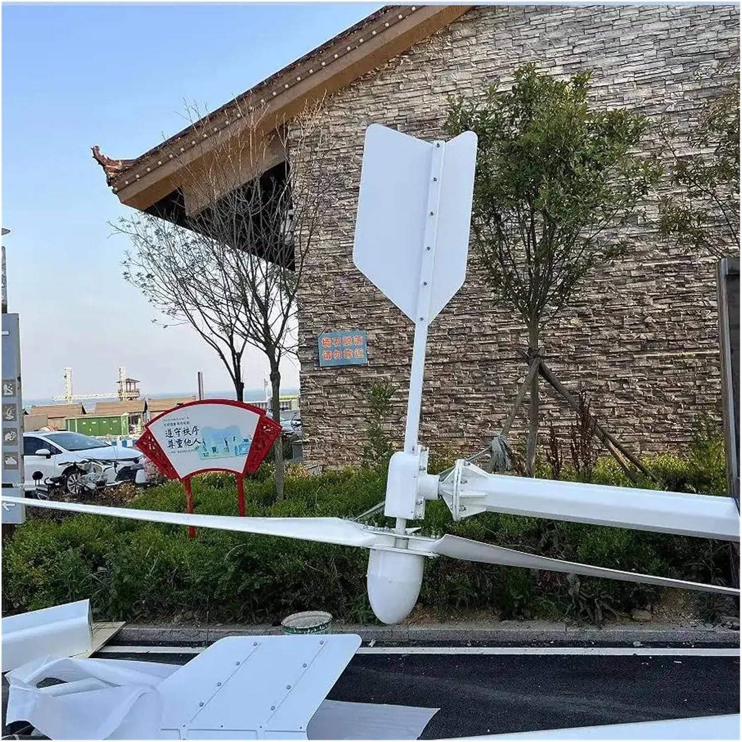 Wind Turbines, Free Energy 1KW Windmill Horizontal Wind Turbine Generator Low RPM High Efficient Home Use Project Farm Boat(48V)