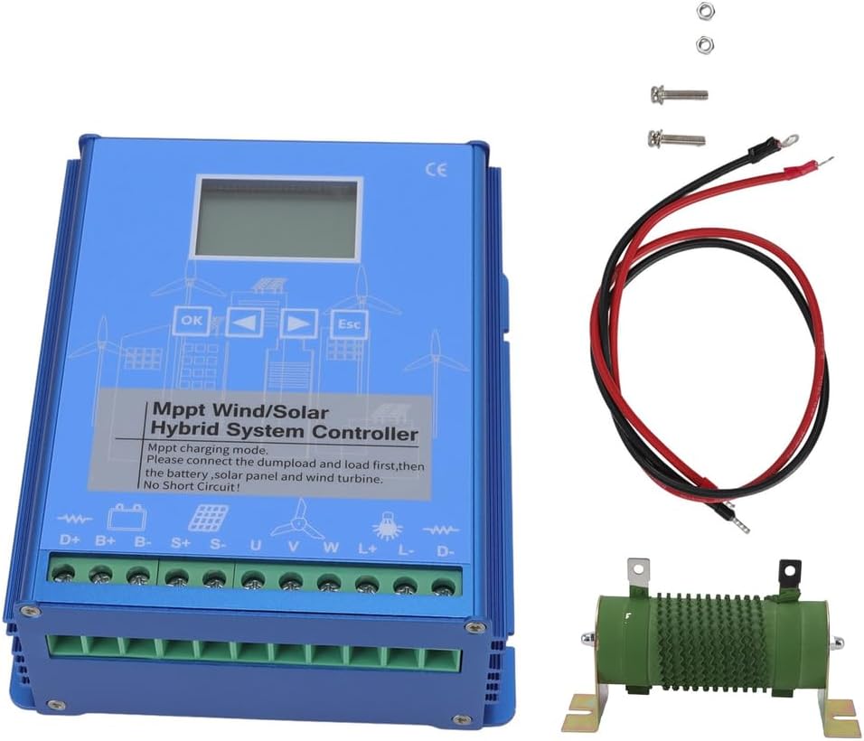 48v,HYZHANHONG 6000W MPPT Wind Solar Hybrid Charge Controller with Dump Load 12/24/48V for 3000W Wind Turbine 3000W Solar Panel ,24V