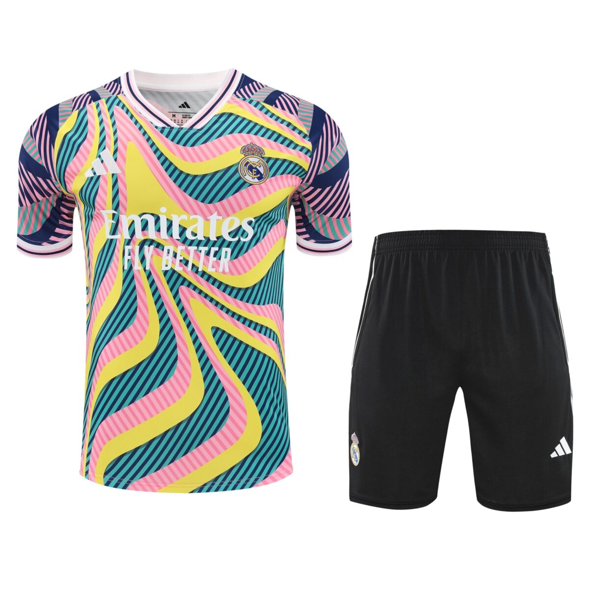 Conjunto de calentamiento Real Madrid rainbow - NewNow