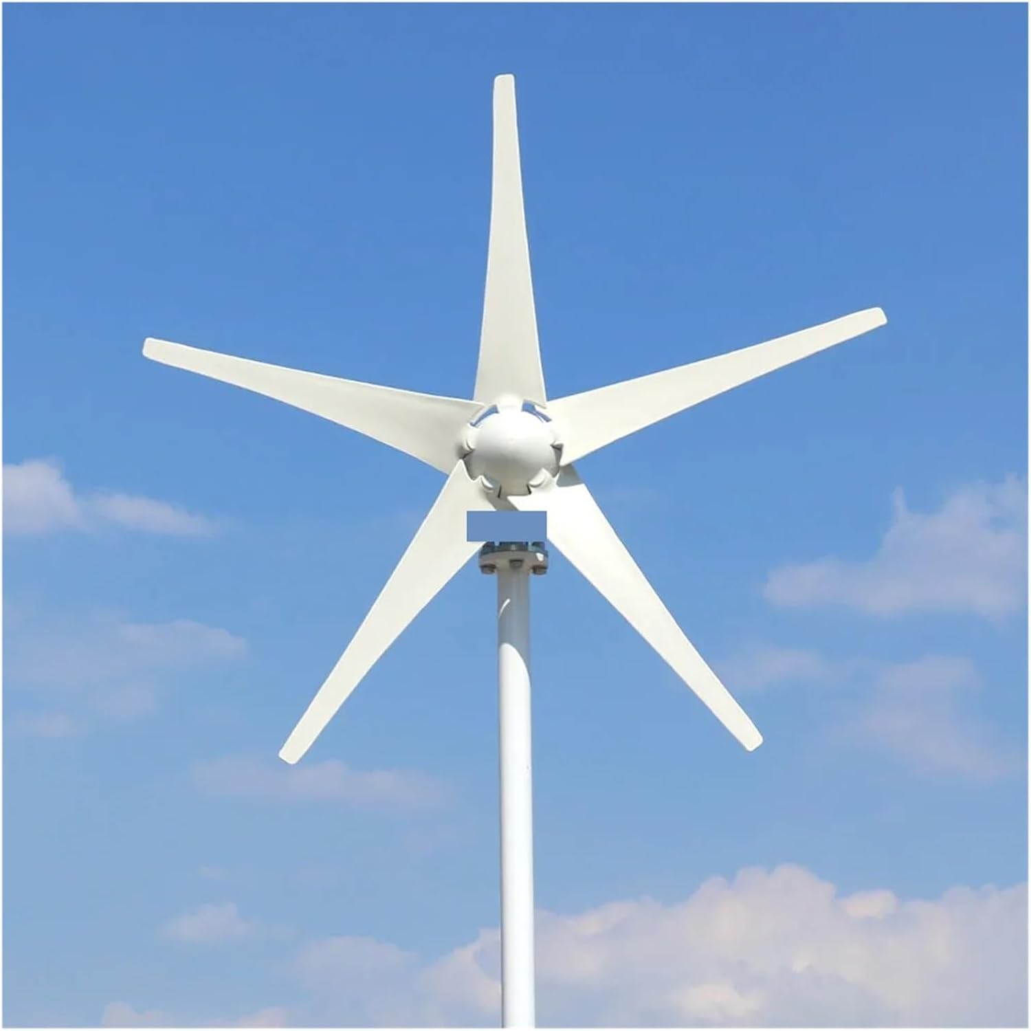 5000W 3000W Wind Turbine Generator Kit, Horizontal Wind Turbine Generator Powerful 12V 24V 48V Homeuse Windmill Low Starting Speed for Home(5blades,12V_7000W)