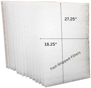 Fast-Shipped-Filters 20 Pack 20x30 Replacement Filter Pads Designed to Fit Totaline Air Cleaner Refill White CG1000