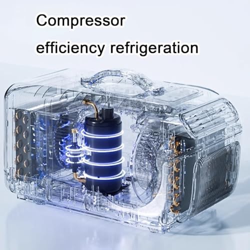 Portable Air Conditioners and Heater with Remote Control and Bluetooth Speaker Desk Air Conditioner no Water for Home Office Small Spaces, 220V