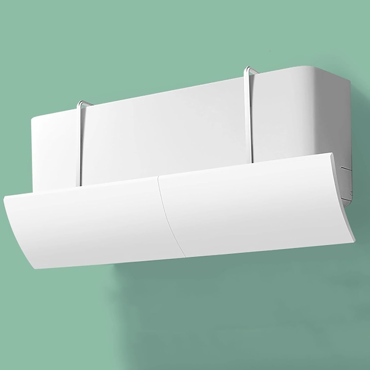 Air Conditioner Baffle Wind Deflector Angle Adjustable Air Conditioner Deflector Helps Cooling/Heating Air Circulation