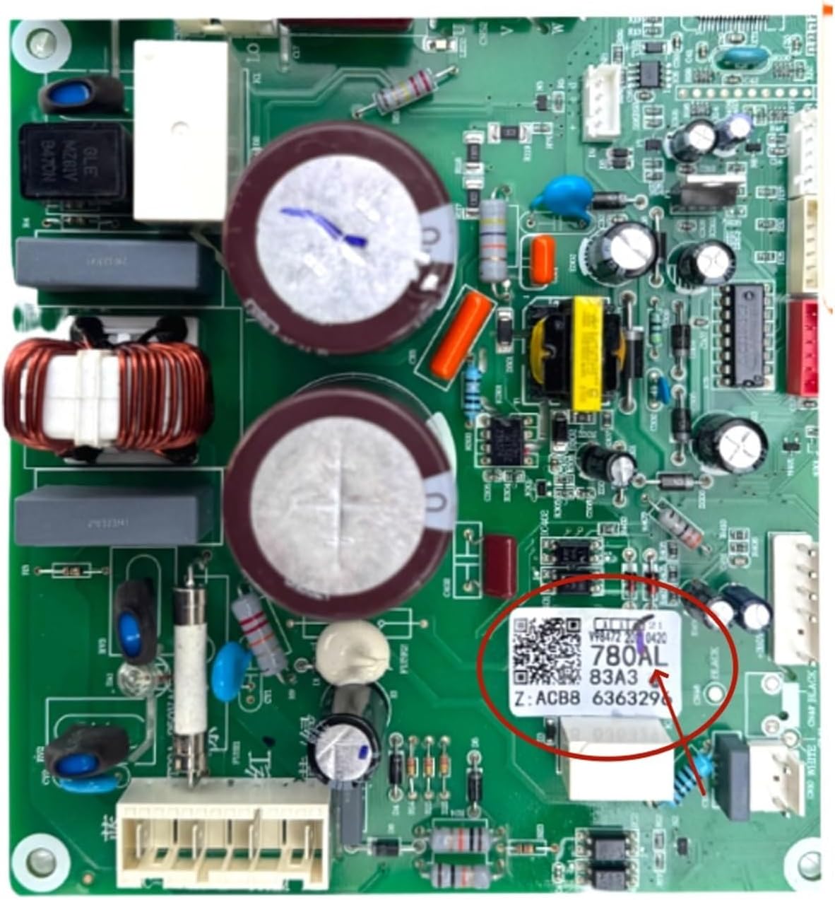 Replacement Air Conditioner Outdoor Unit Motherboard, 0011800780AL 0011800780AD 0011800780AT 0011800780ALC 0011800780AK Motherboard, Air Conditioner Replacement Parts(0011800780AL)