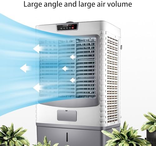 3-in-1 Portable Air Conditioners, Evaporative Air Cooler with Smart Timer and Water Tank, Air Coolong Fan for Outdoor Indoor