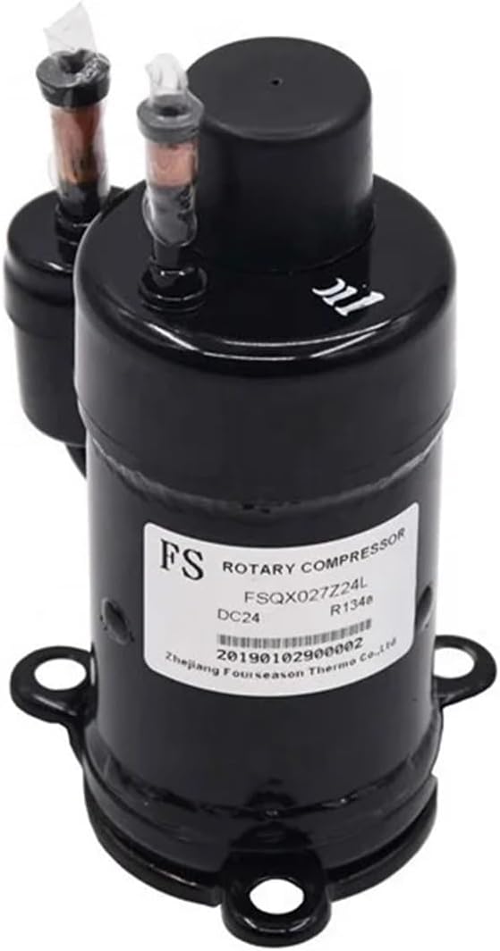 R290 DC 24v 500W Inverter Rotary Ac Compressor FSQA027Z24L For Mini Air Conditioner Chiller Micro Cooling System