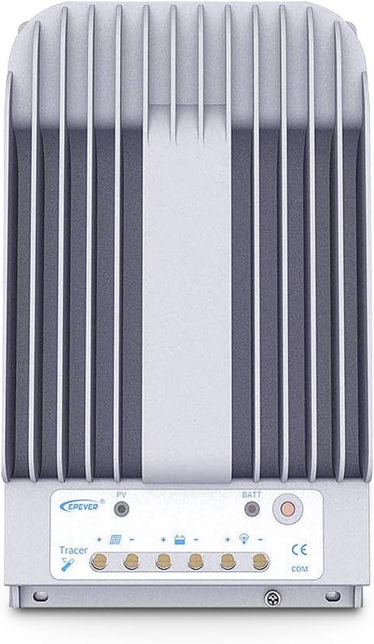 Fuhuihe MPPT Solar Charge Controller 150V PV Solar Panel Controller Negative Ground W/ MT50 Remote Meter + Temperature Sensor +PC Monitoring Cable[Tracer4215BN+MT50+RTS+150U]