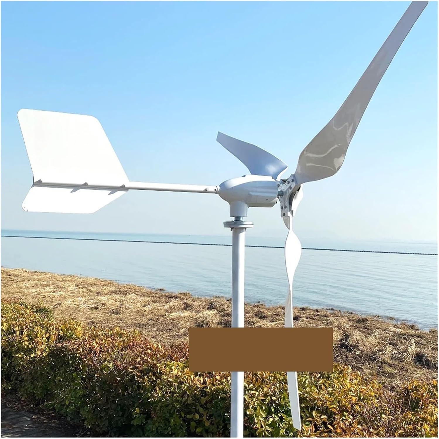 Wind Turbines, 10KW 12V 24V 48V 96V Home Wind Power Turbine Nerator for Farm 10000W Horizontal Windmill Electric Alternator(48V)