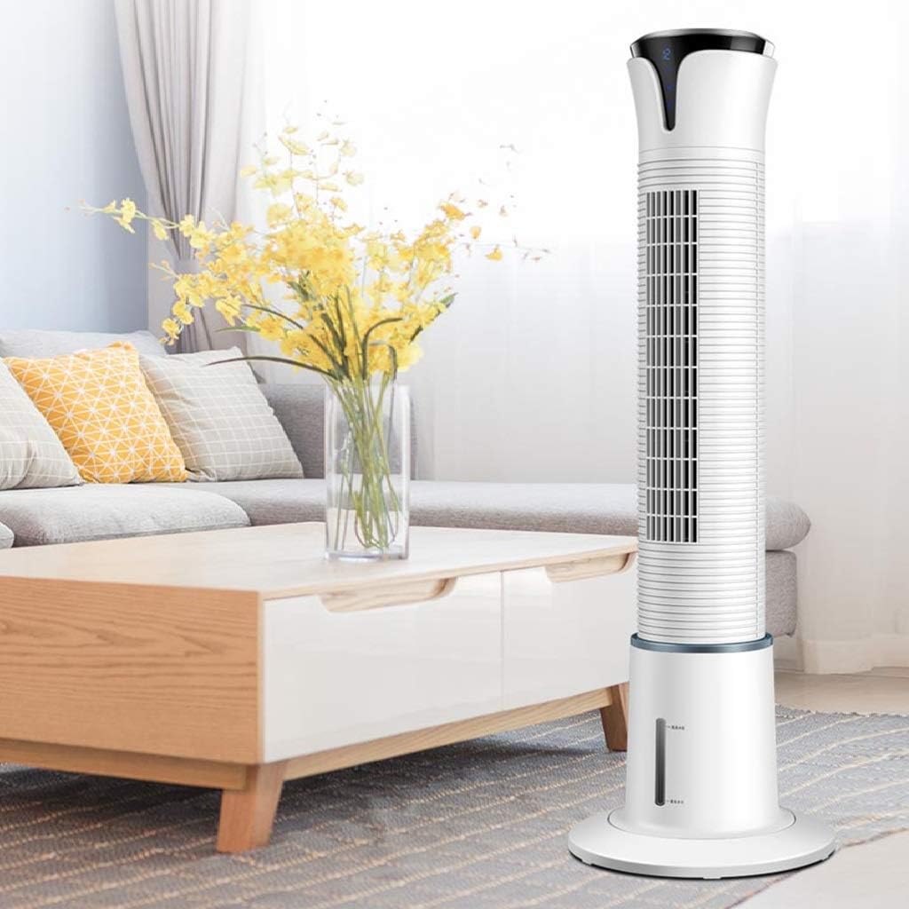 Portable Air Conditioner Fan Air Cooler, Humidifier Air Conditioner Whit Remote Control Misting Eaporati Portable Small Fan And Bladeless Noiseless Fan