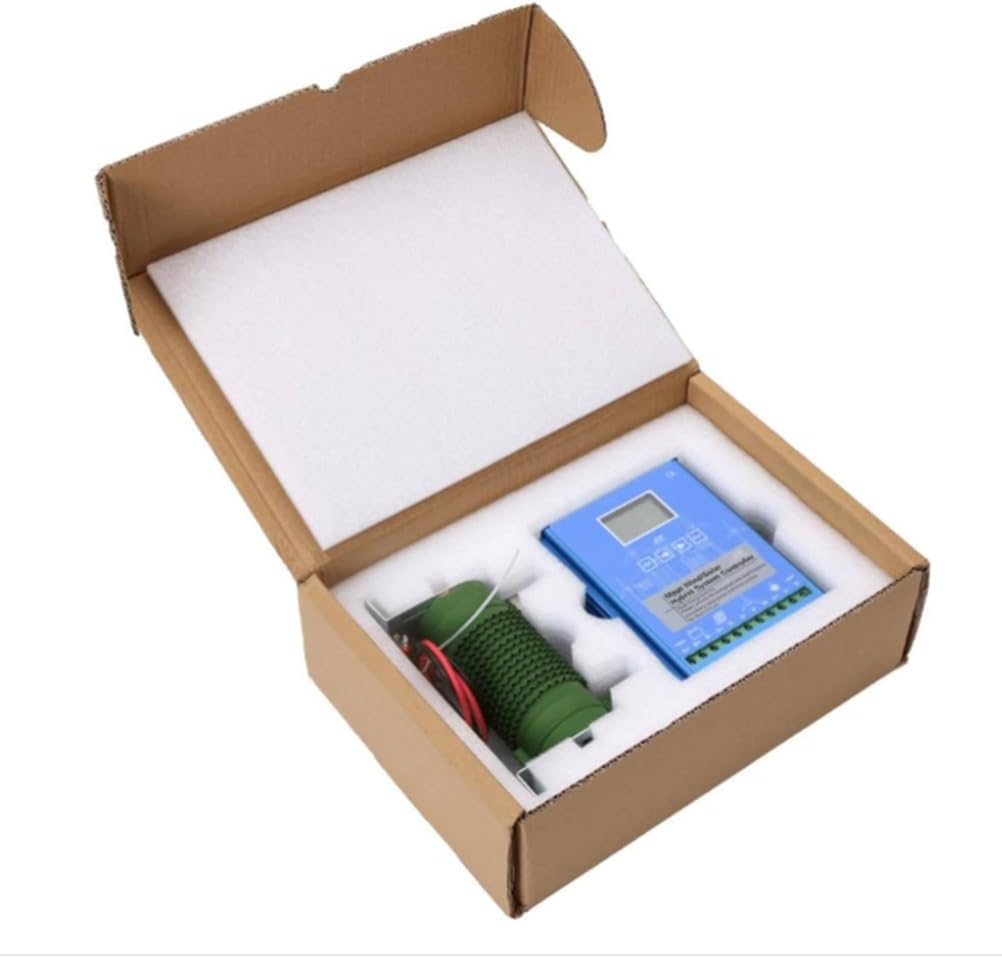 220V, 6000W Wind Turbine Charge Controller 12V 24V 48V 220V Household Lighting Equipment Automatic Controller with LCD Display and Dump Load for Lithium Battery