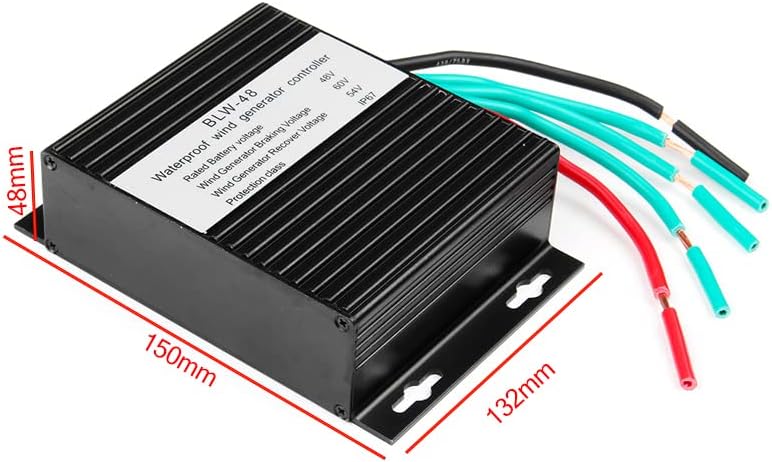 1500W-4500W Wind Turbine MPPT Charge Controller for 12V 24V 48V Systems - Efficient MPPT Wind Controller for Lithium Batteries, Solar Panels & Wind Generators