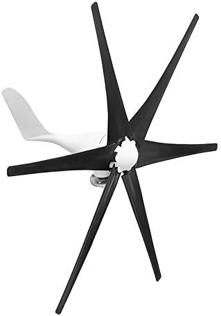 White/Black Wind Generator 12V/24V/48V 5000W 6 Blade Wind Turbine Generator Home Wind Power Generator Windmill