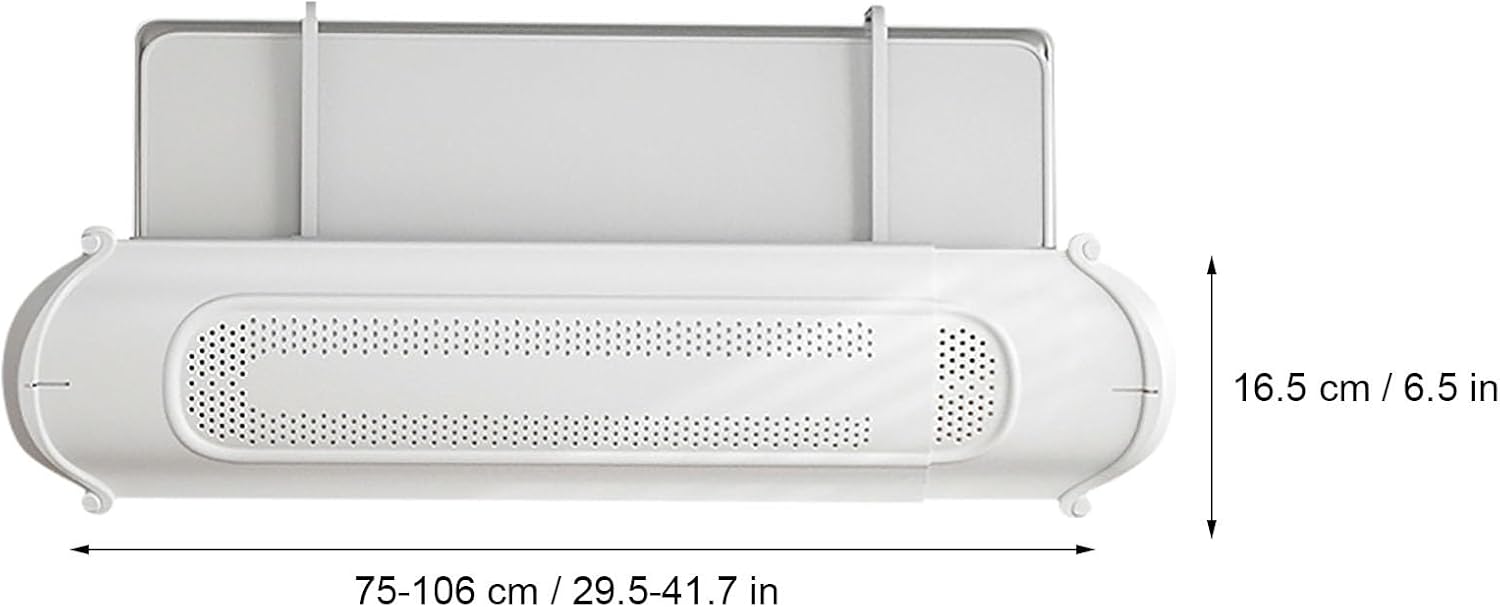 Air Conditioner Wind Deflector, AC Wind Deflectors for Adjustable Length, Vent Redirector for Wall Mounted Air Conditioners