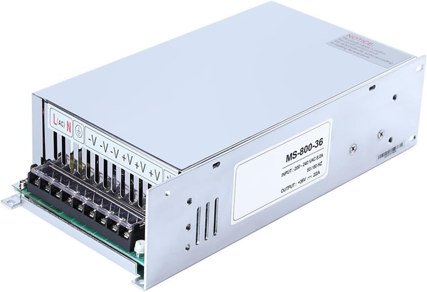 Ms-800-36 800W 36V 22.2A Wind Turbine Power Small Size Switching Power Supply Transformer 1Pcs