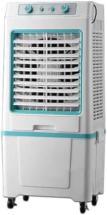 Swamp Cooler Air Conditioner Portable, 3-Speed Fan, 9000CFM Powerful Evaporative Air Cooler, 3-IN-1 Humidifying Cooling Fan for Home, Shop, Factory, Garage(Blue)