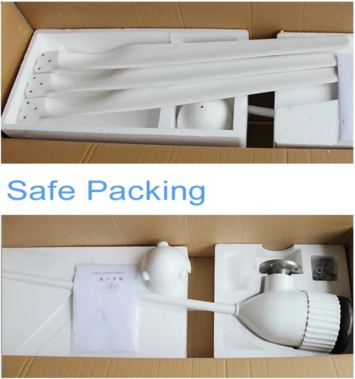 Wind Turbines, 1000W Wind Generator 3 Blades 24V Wind Turbine Power for Home Use Monitoring and City Lamp Inside Permanent Magnent Generator