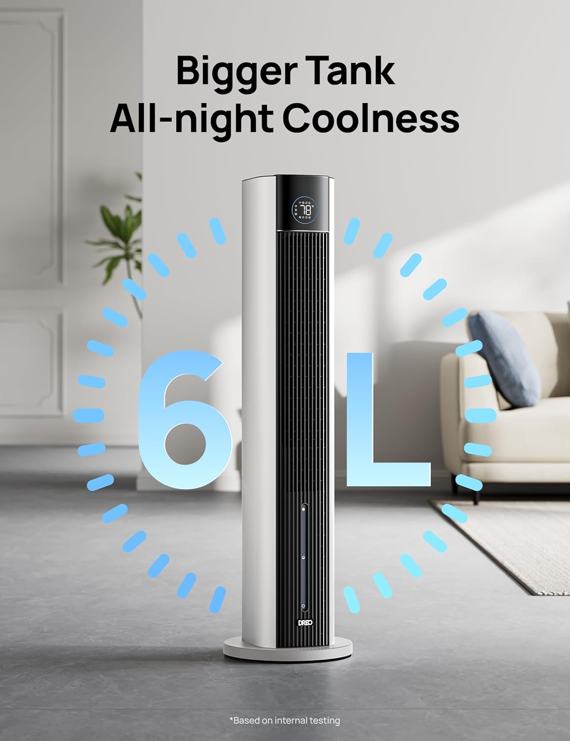 Dreo Evaporative Air Swamp Cooler, 43