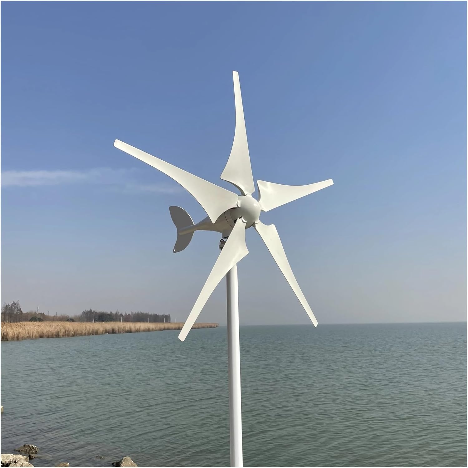Wind Turbines, High Power New Energy Wind nerator 1500W Horizontal Turbine Motor Household Windmill, Free Energy(24V)