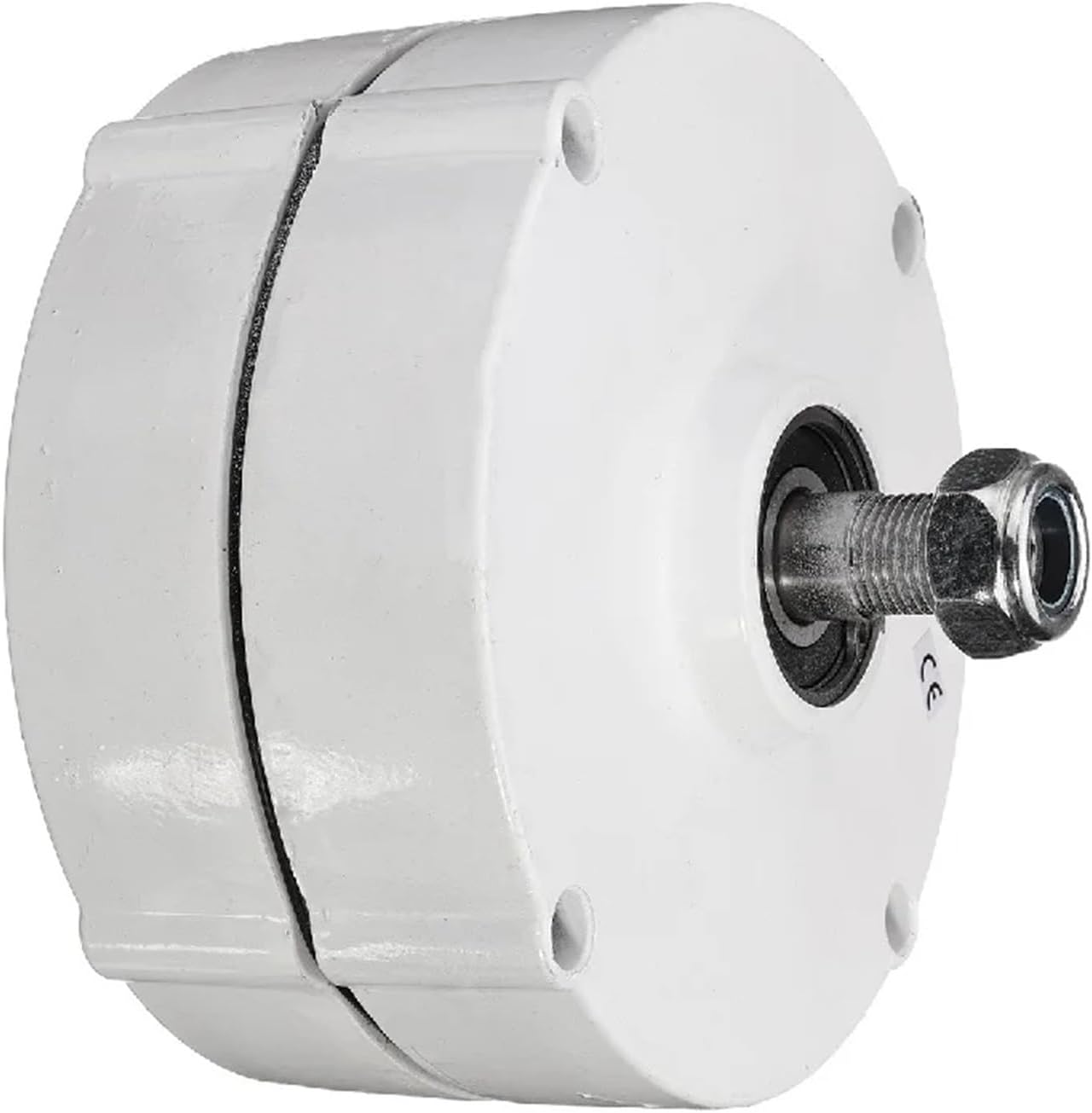 Wind Turbines, Small 200W Permanent Magnet Generator Low Speed Start NdFeB Alternator Aluminum Shell Generators for DIY Wind Turbines(NB,Single Shaft_12V)