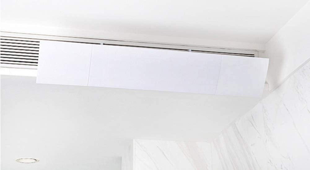 Adjustable Air Conditioner Deflector Confinement Air Deflector Outlet Air Wing Air Cooled Anti Blast Baffle Wind Direction Telescopic Windshield for Home